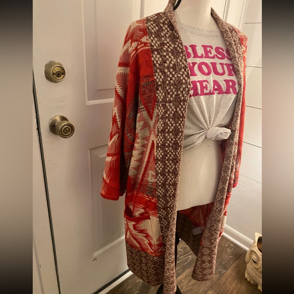 Lucky Brand open cardigan